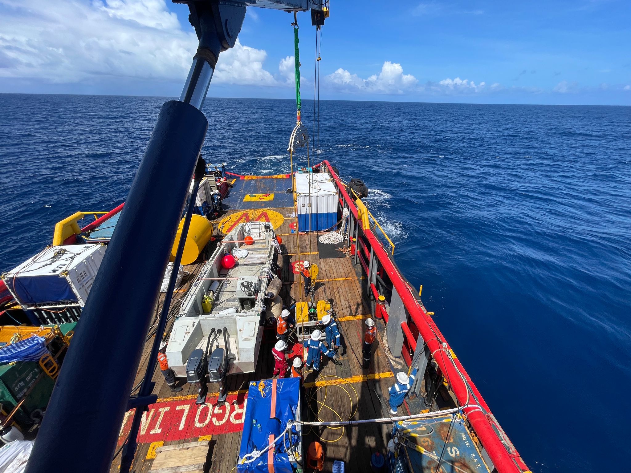 Electrical Winch Model 3 and banana sheave